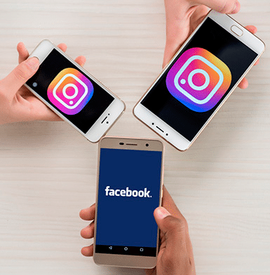 imagem ilustrativa - Facebook e Instagram