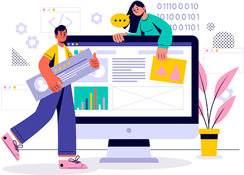 imagem ilustrativa - Website